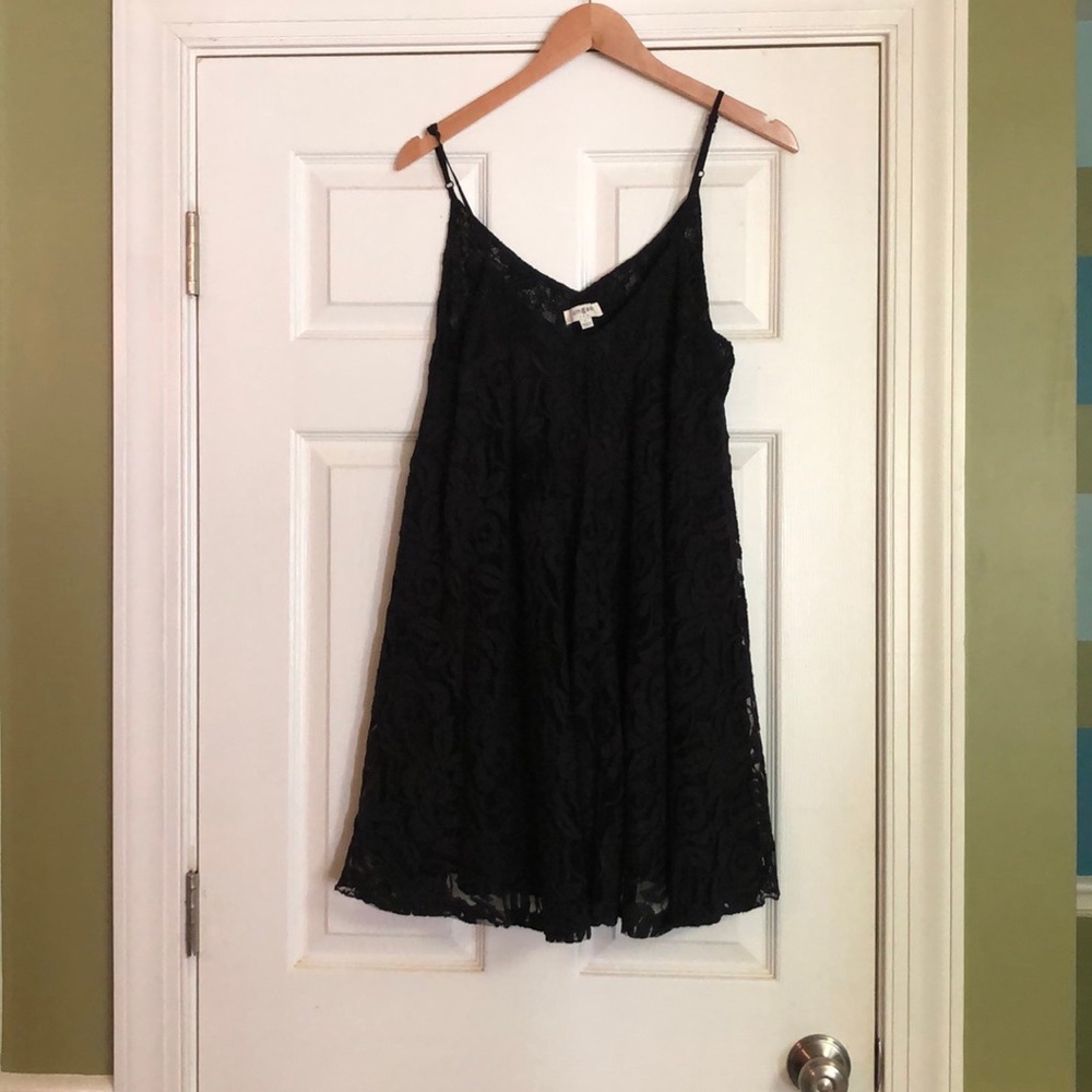 Black Lace Umgee Dress